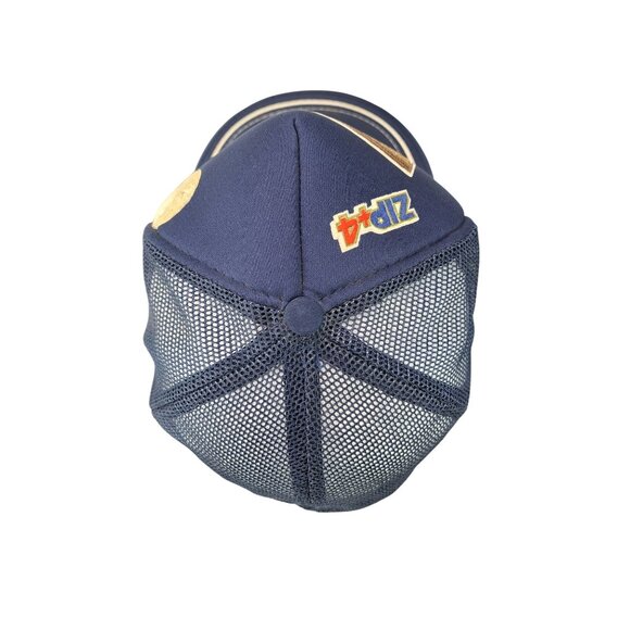 Vintage USPS Trucker Hat Express Mail Eagle Blue Mesh Snapback Rope Twin Towers - Picture 10 of 13